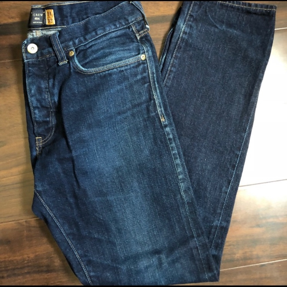 J Crew 484 Selvedge Jeans - 31x32